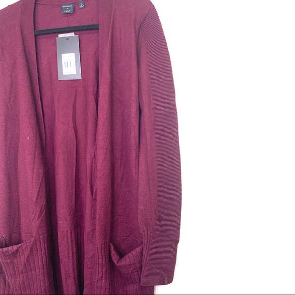 Devotion By Cyrus Ribbed Sleeve Cozy Cardigan - Picture 9 of 14